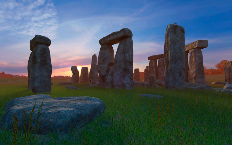 巨石阵 Stonehenge 3D Screensaver