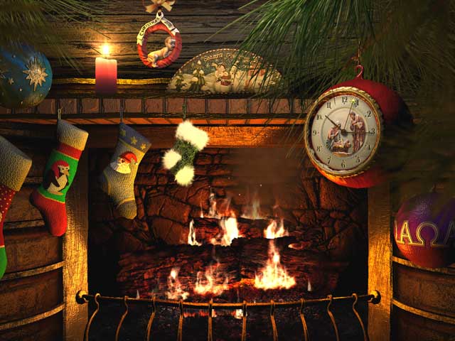 炉边圣诞节 Fireside Christmas 3D Screensaver