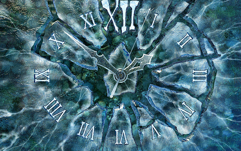 冰时钟 Ice Clock 3D Screensaver