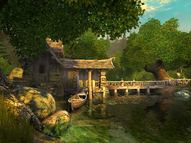 水车 Watermill 3D Screensaver