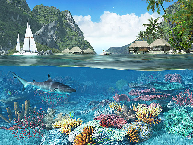 加勒比群岛3D屏保 Caribbean Islands 3D Screensaver