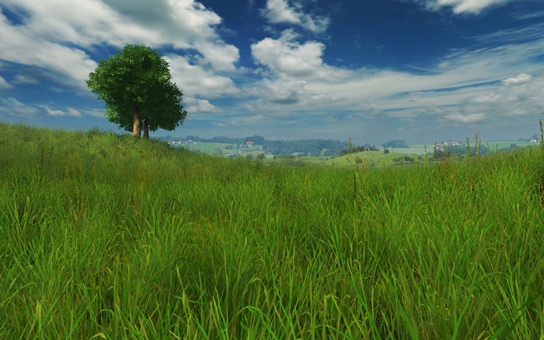 草原 Grassland 3D Screensaver