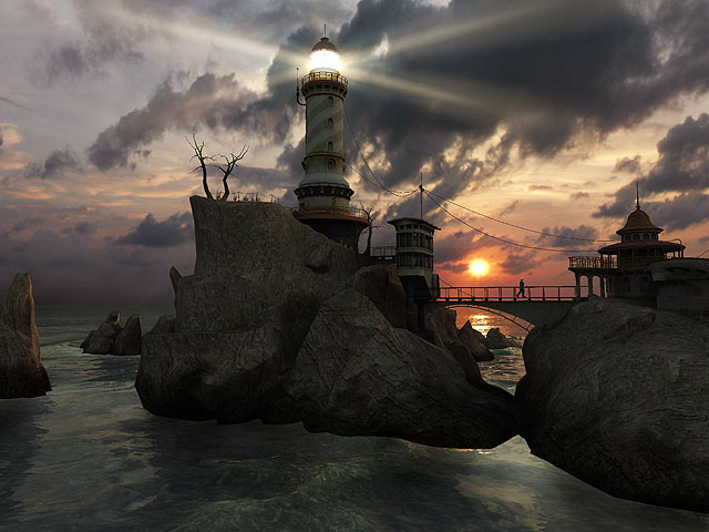 灯塔 Lighthouse Point 3D Screensaver